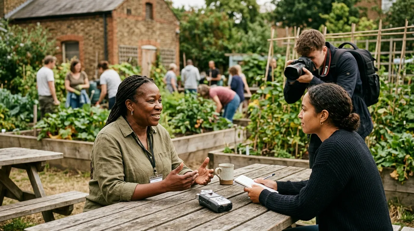 Nonprofit content creation and digital storytelling