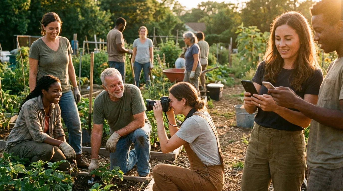 Nonprofit social media campaign and community outreach