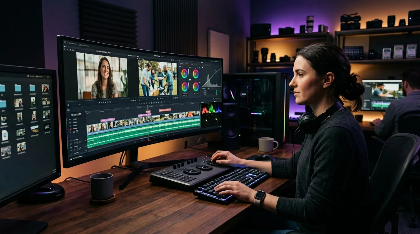 Nonprofit video editing services for impactful storytelling