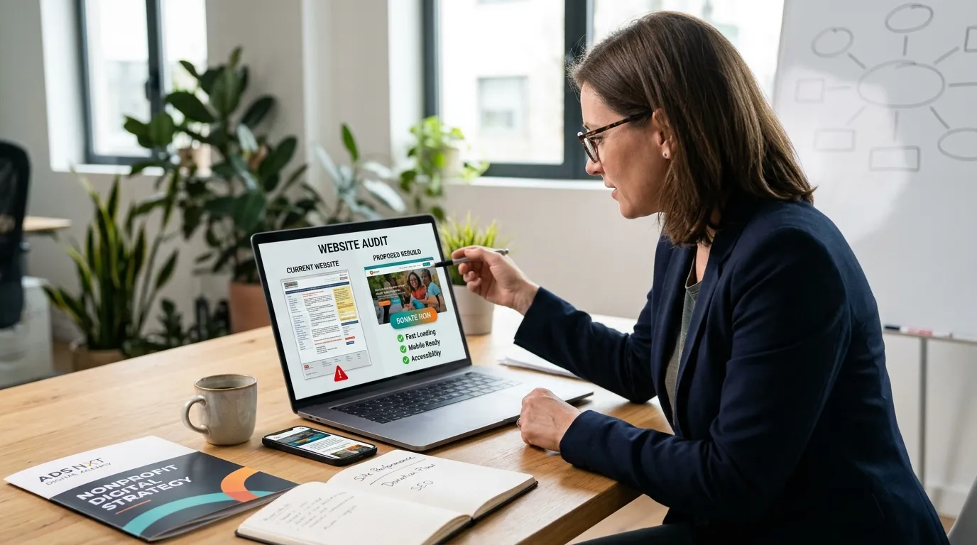 When a nonprofit website needs a rebuild and when to improve the existing website